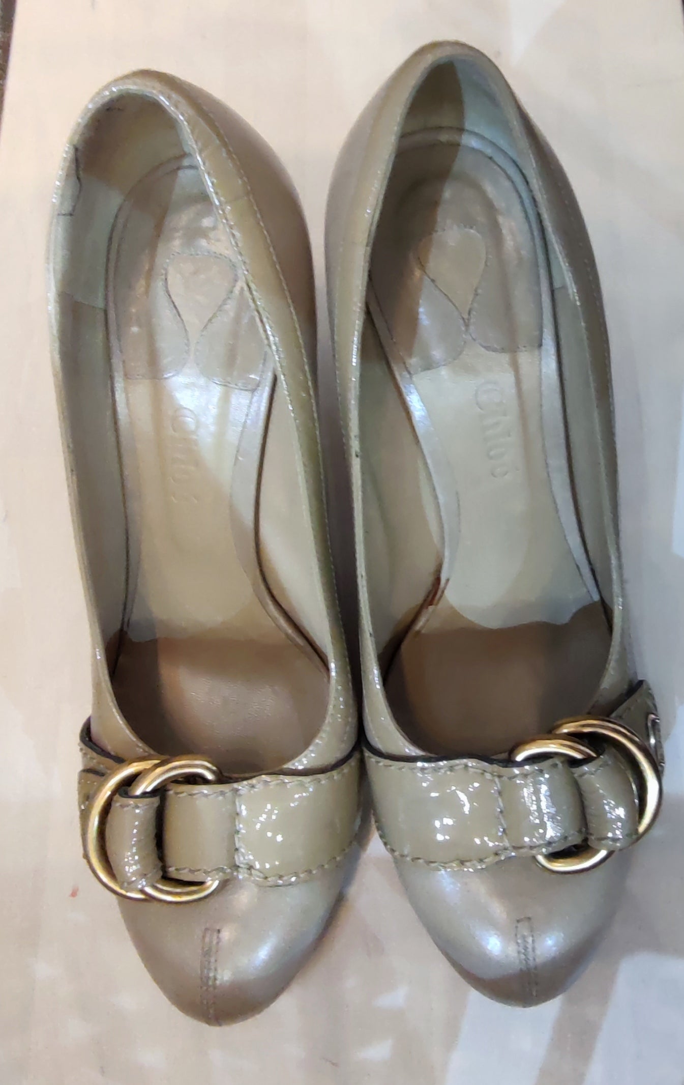 Taupe best sale court shoes