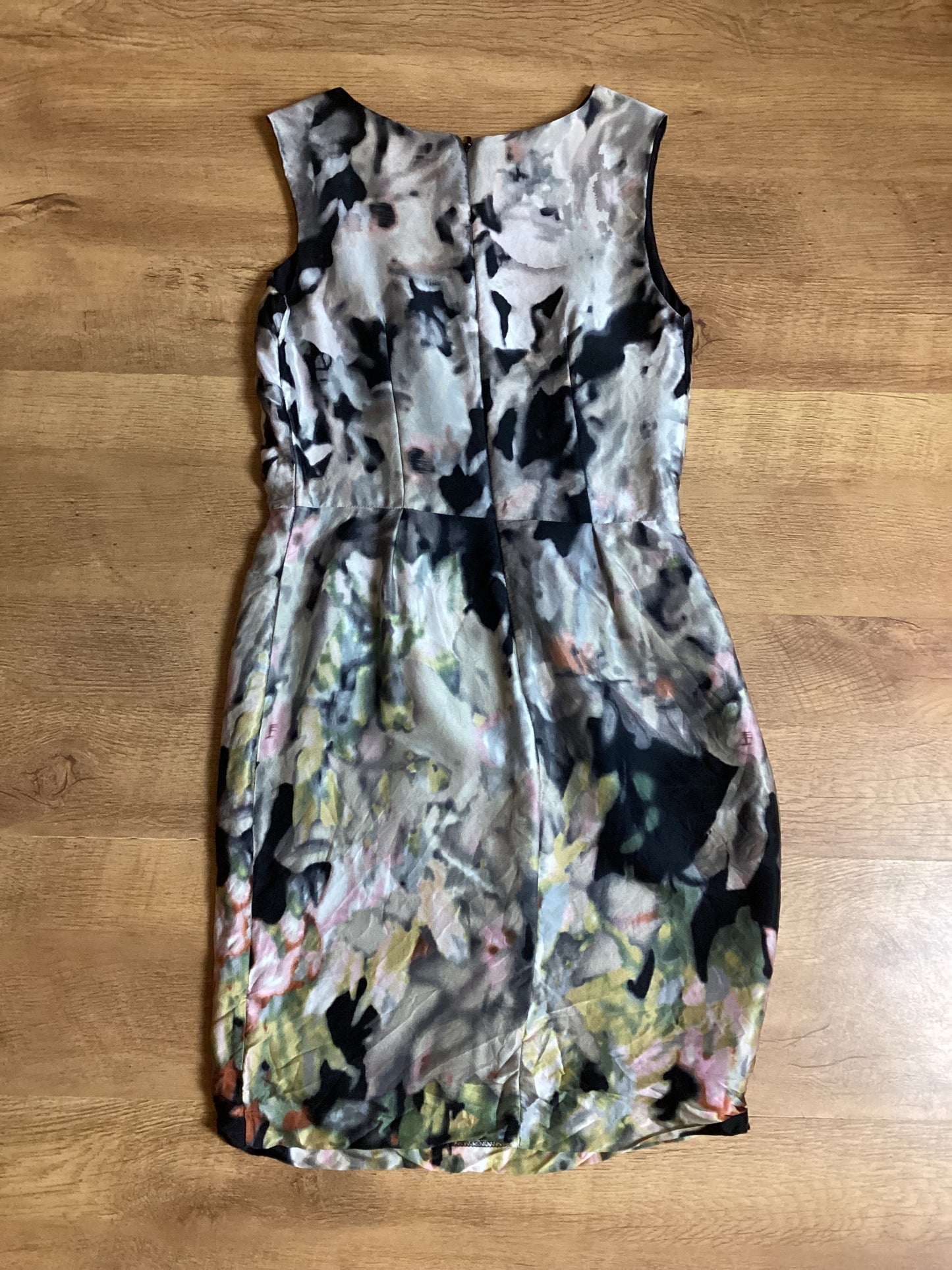 Mint Velvet 100% Silk Dress Size 8