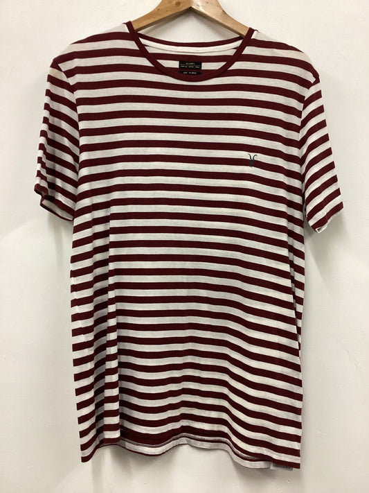 AllSaints XL Mens Striped T Shirt