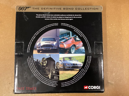 007 The Definitive Bond Collection, Corgi, Four Piece Set, Film Canister, New in Box