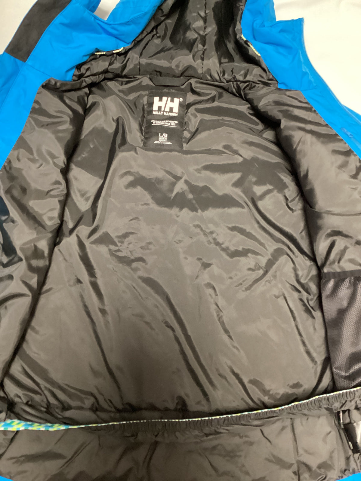 Helly Hanson Blue Ski Jacket - Large