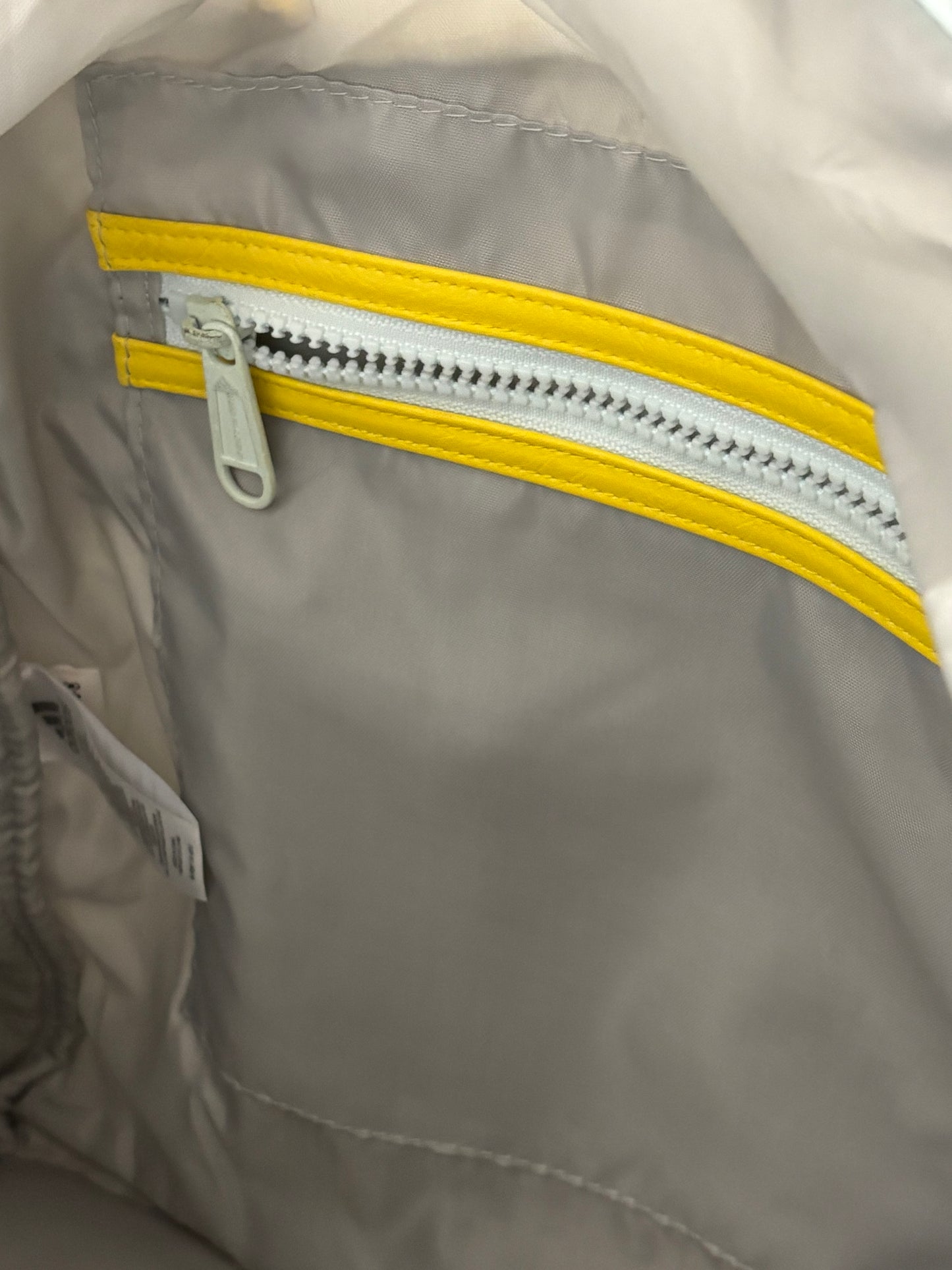 Adidas Stella McCartney White/Yellow Mesh Tote Bag