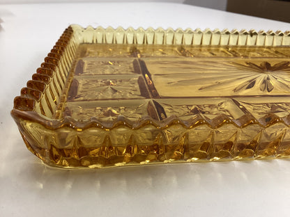 Amber Glass Set