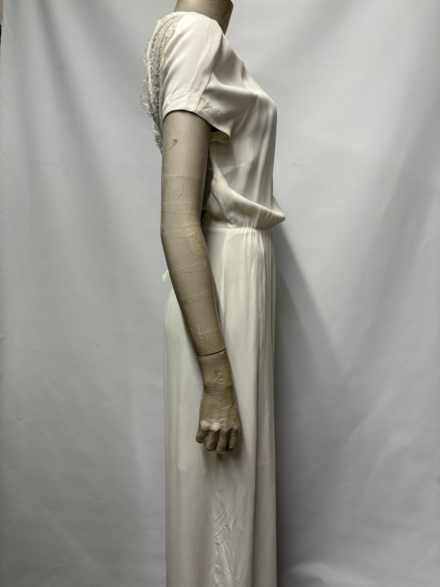 Samsoe Samsoe White Maxi Occasion Reya Dress XS BNWT