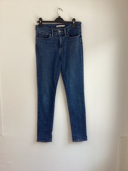 Levi, Medium Wash Denim, 311 Shaping Skinny, 27'', UK Size 8