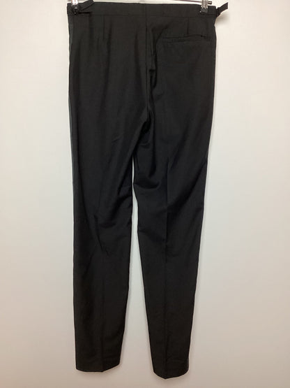 Richard James Savile Row Classic Wool and Mohair Black Trousers Size 32R