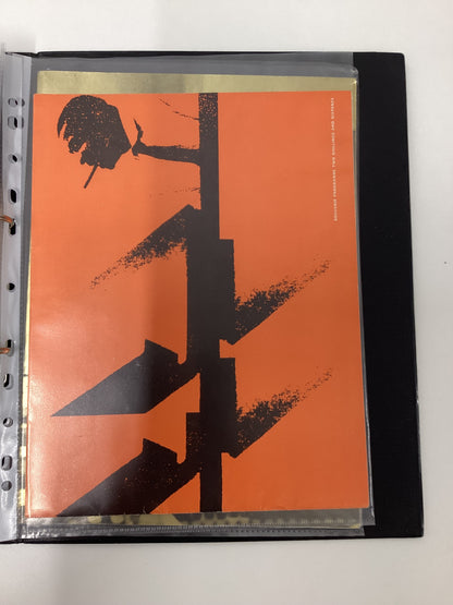 21 Vintage Jazz Programmes In Folder