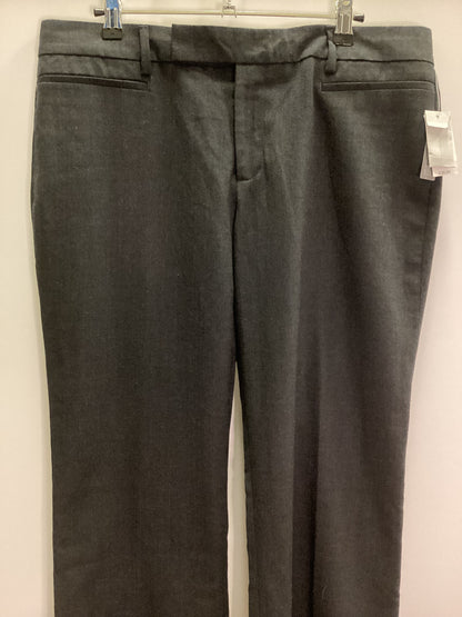 BNWT Gap Modern Boot Grey Trousers with Wool Size 14