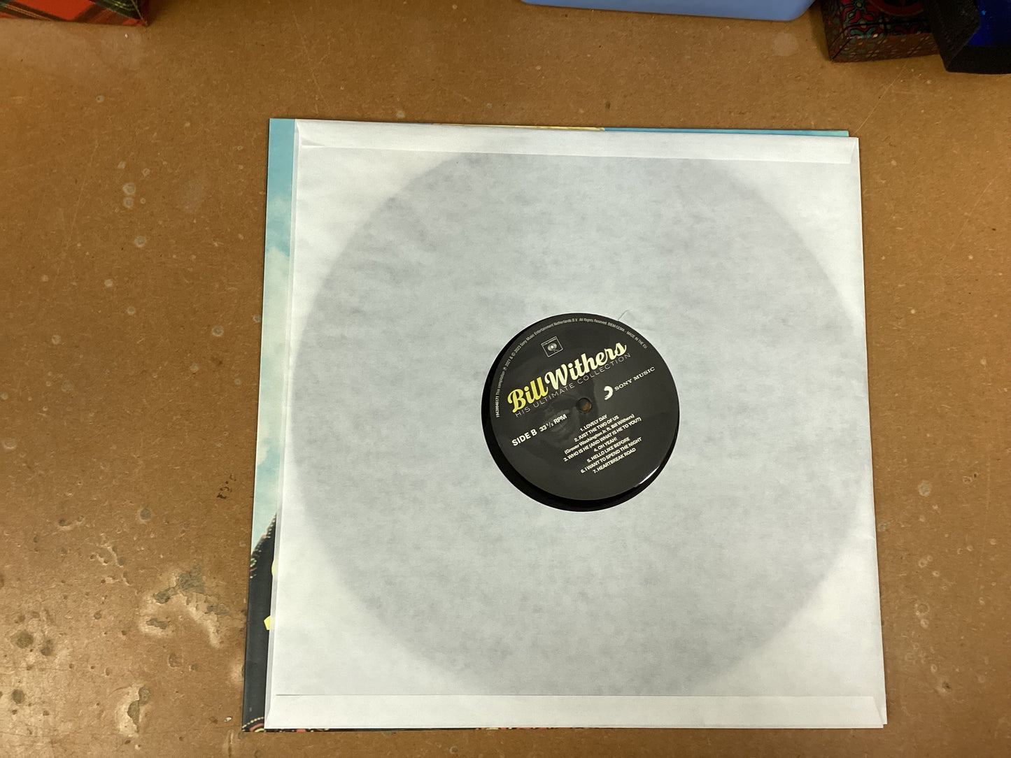Bill Withers- His Ultimate Collection Vinyl Record Sony Music