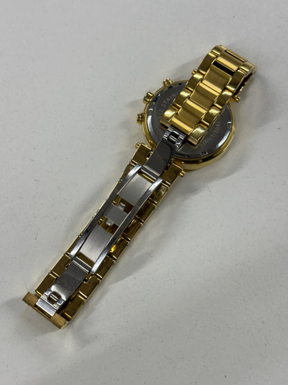 Agatha Gold Stainless Steel Chronograph Watch 34mm (untested)