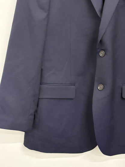 Ted Baker London Mens Navy Suit Jacket Size 44R