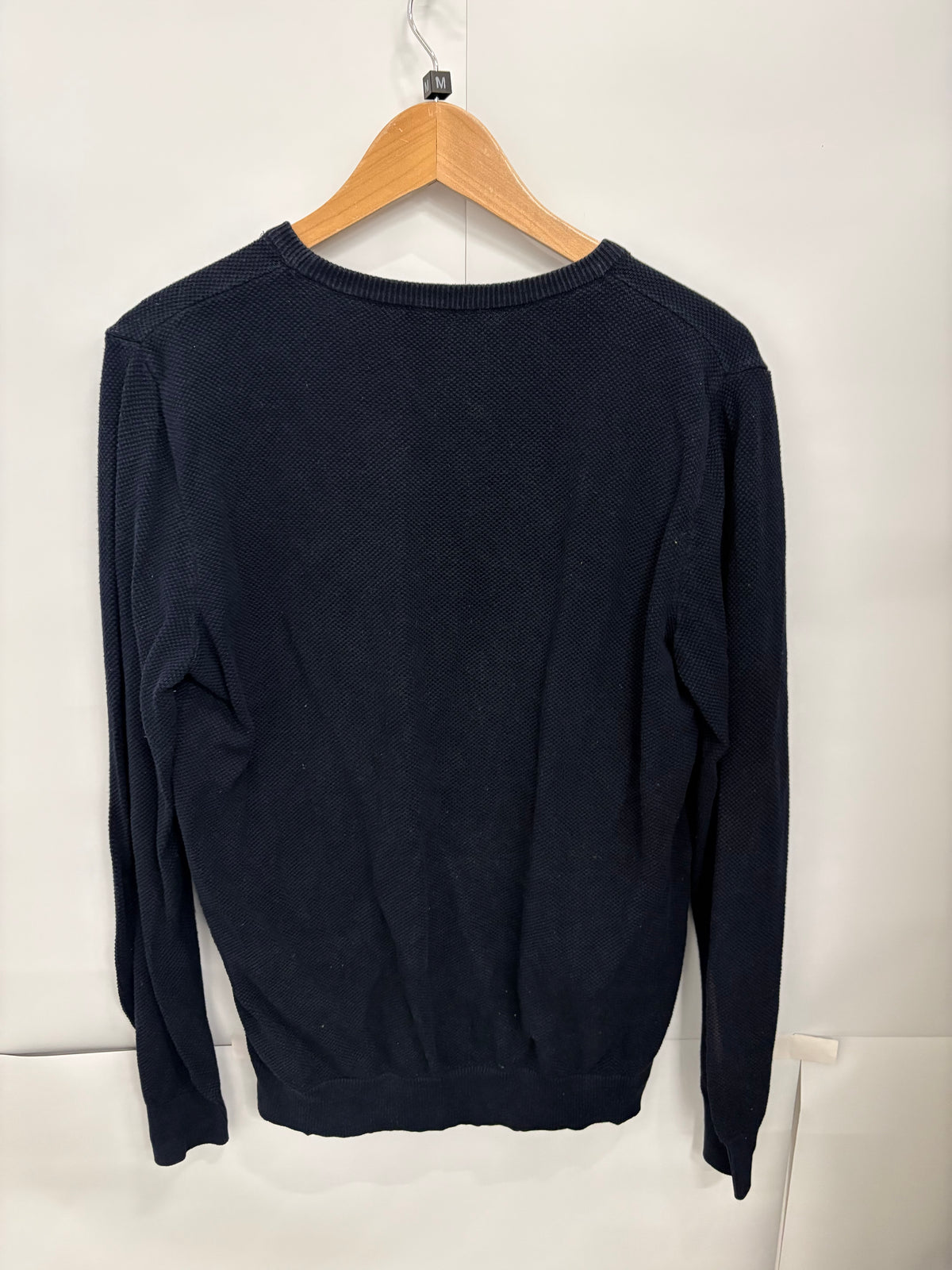 Polo Ralph Lauren Mens Dark Navy Cotton Jumper Size M