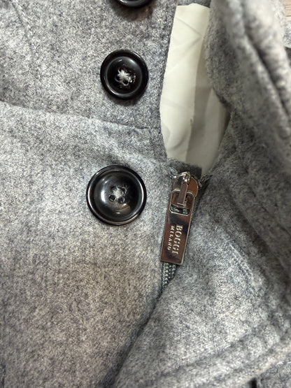 Boggi Light Grey Wool Jacket Large