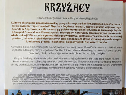 Aleksander Ford - Krzyzacy Polish DVD and book - Two DVDs included