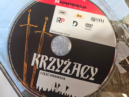 Aleksander Ford - Krzyzacy Polish DVD and book - Two DVDs included