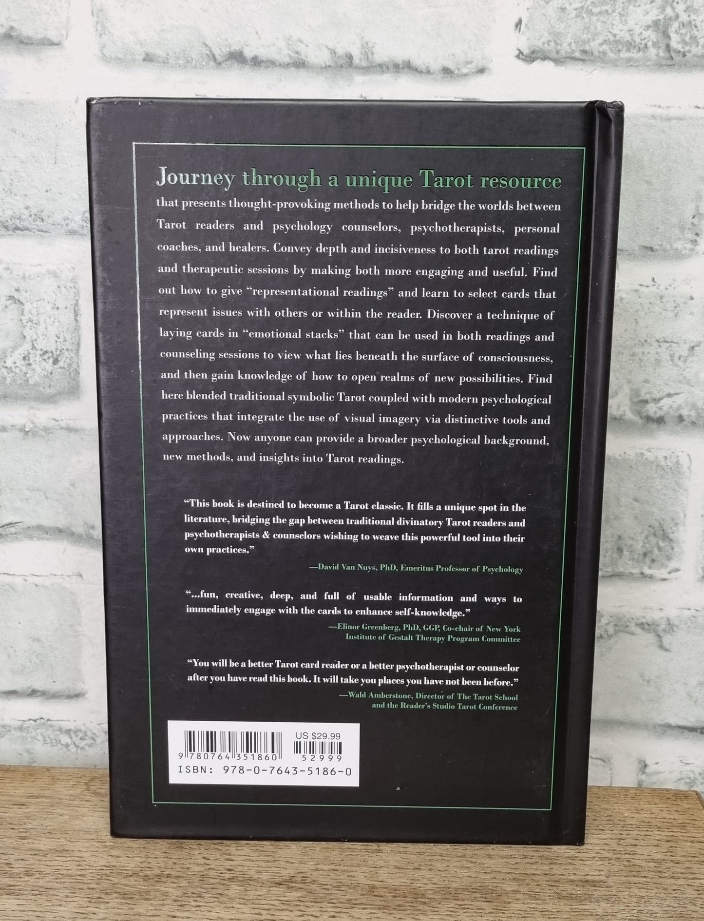 Tarot at a Crossroads: The Unexpected Meeting of Tarot & Psychology by Kooch N. Daniels and Victor Daniels Hardback