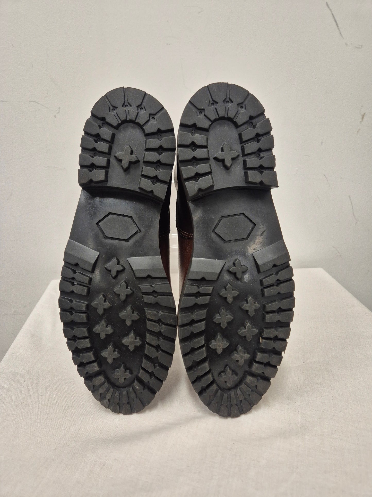 The House Of Bruar Brown Leather Boots Size 5