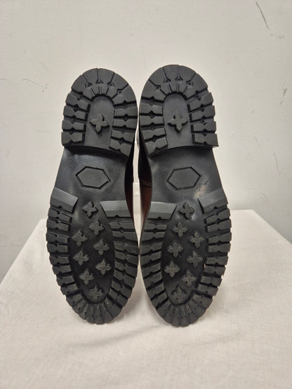 The House Of Bruar Brown Leather Boots Size 5