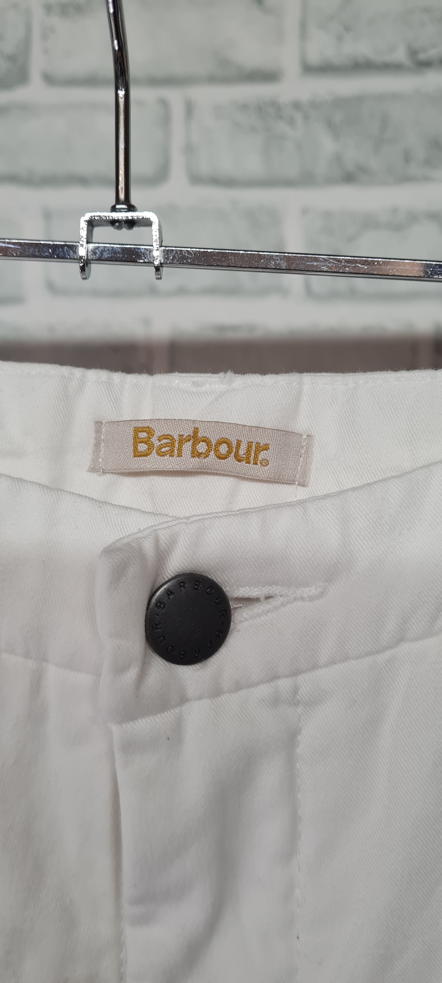 Barbour White Women's Shorts Size 10 BNWT