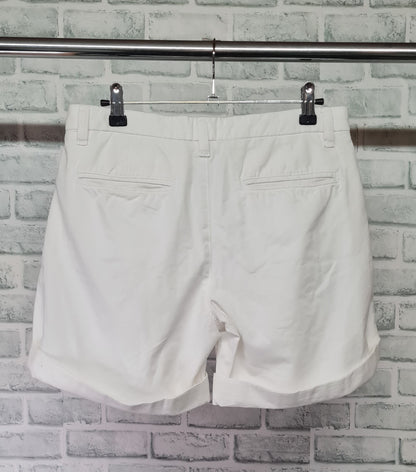 Barbour White Women's Shorts Size 10 BNWT