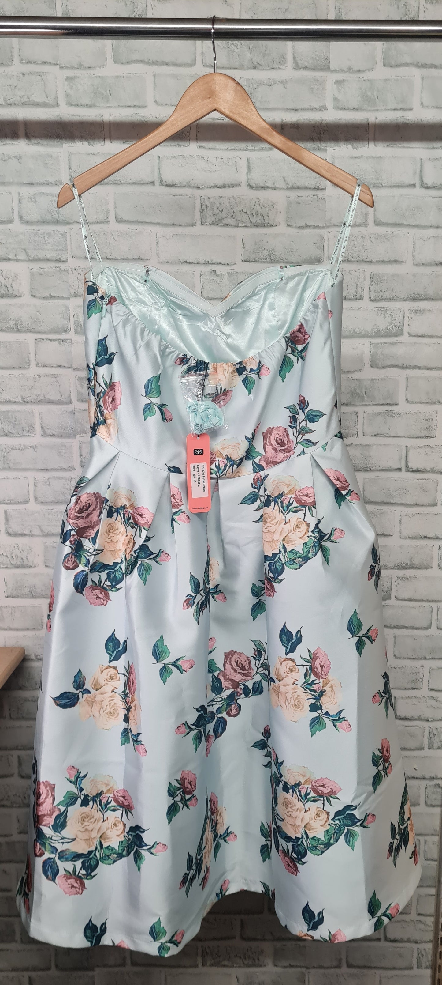 Chi Chi London Petal Dress Size 16 BNWT