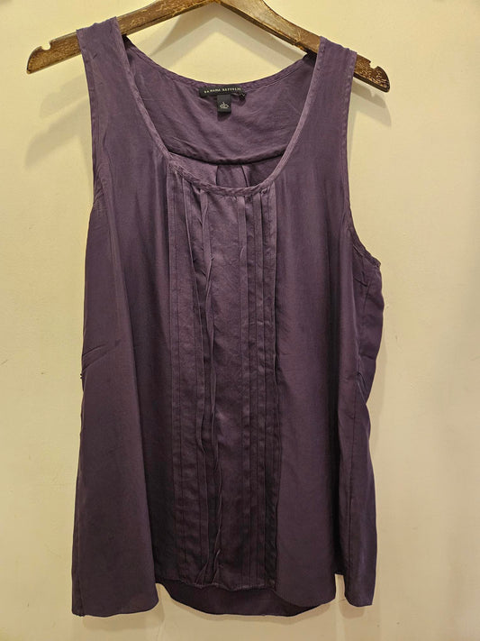 Banana Republic Purple Sleeveless Top - Size L