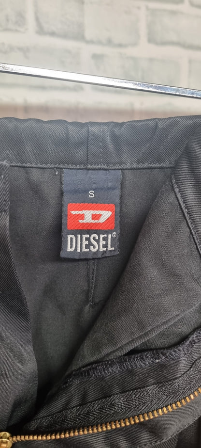 Diesel Black Cargo Pants Size Small