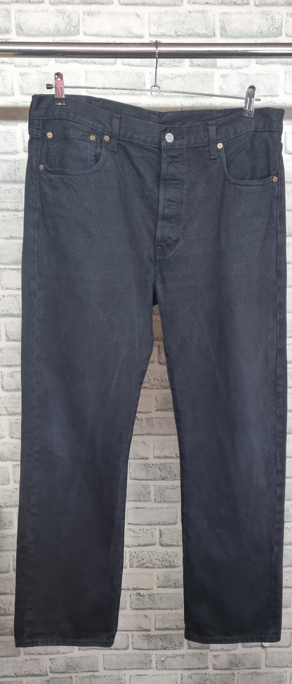 Levi's 501 Black Jeans W38 L32