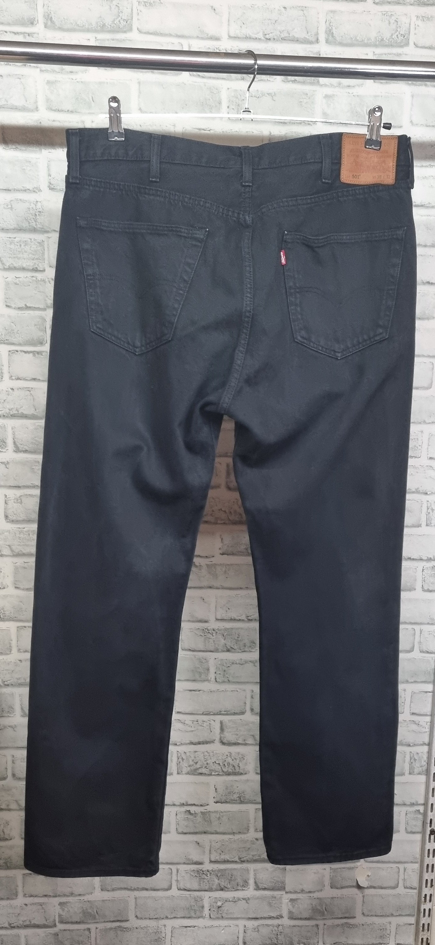 Levi's 501 Black Jeans W38 L32