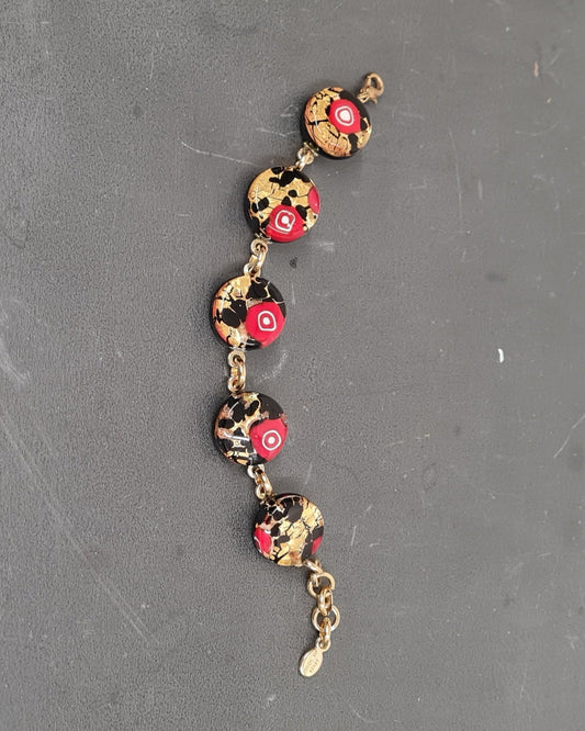 Murano Glass Costume Bracelet