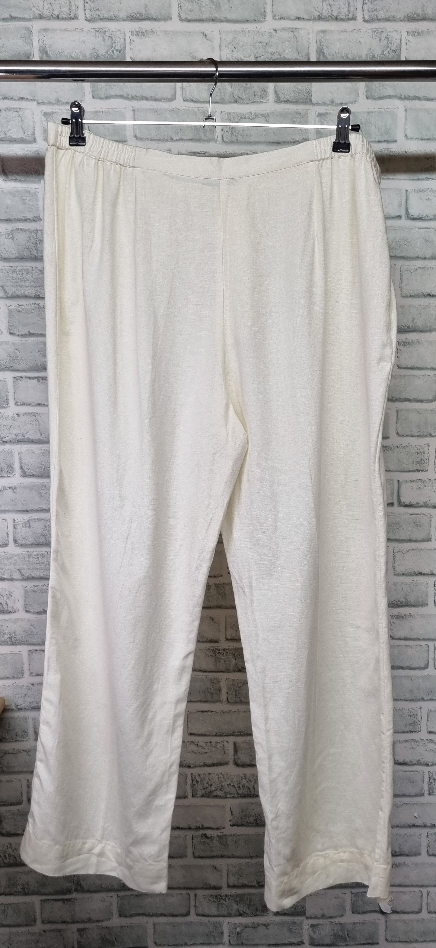 Joanna Hope Straight Cream Trousers Size 20 BNWT