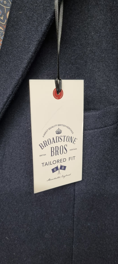 Broadstone Bros Heavy Navy Jacket Size XL BNWT