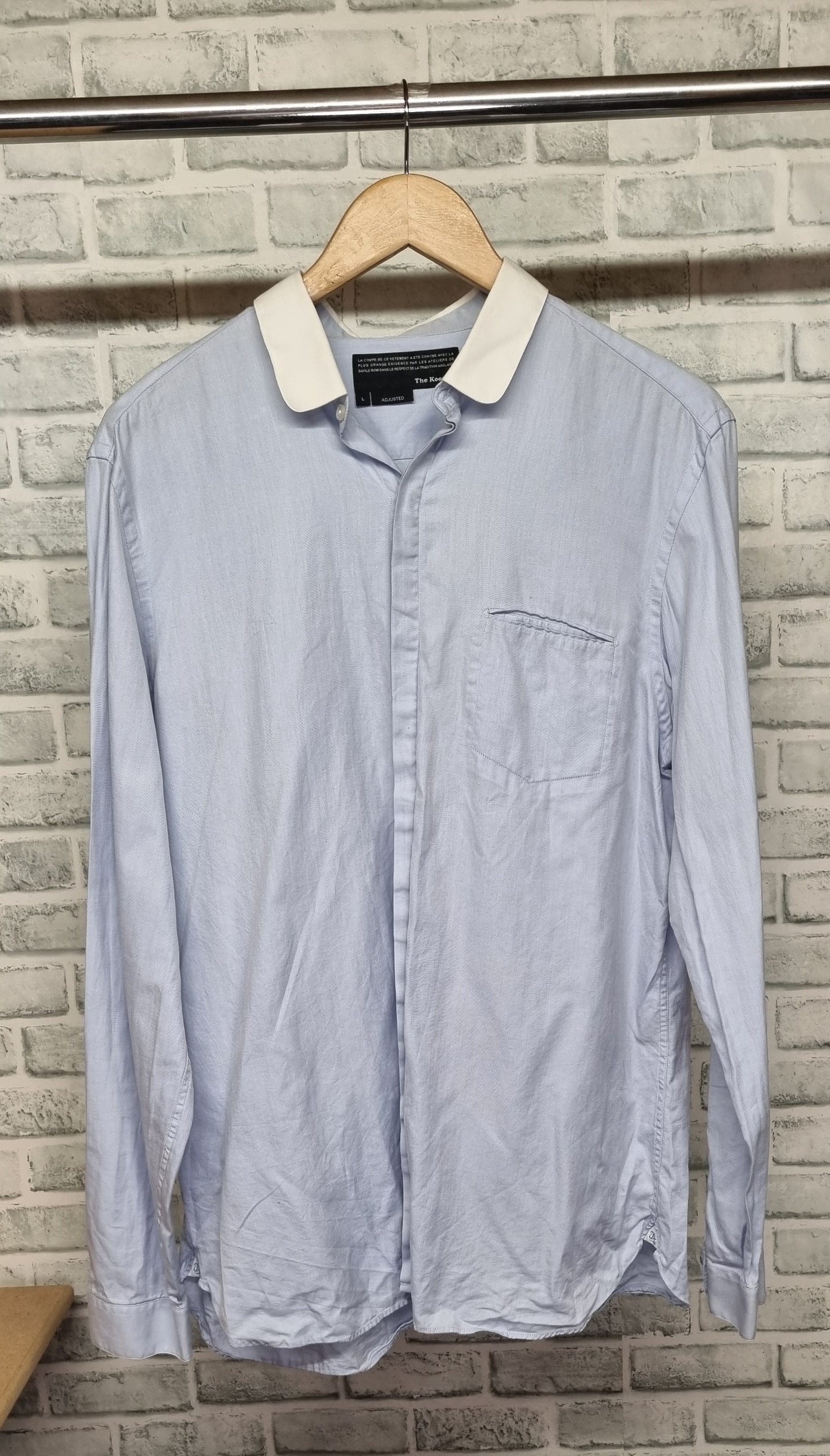 The Kooples Blue Shirt Size Large