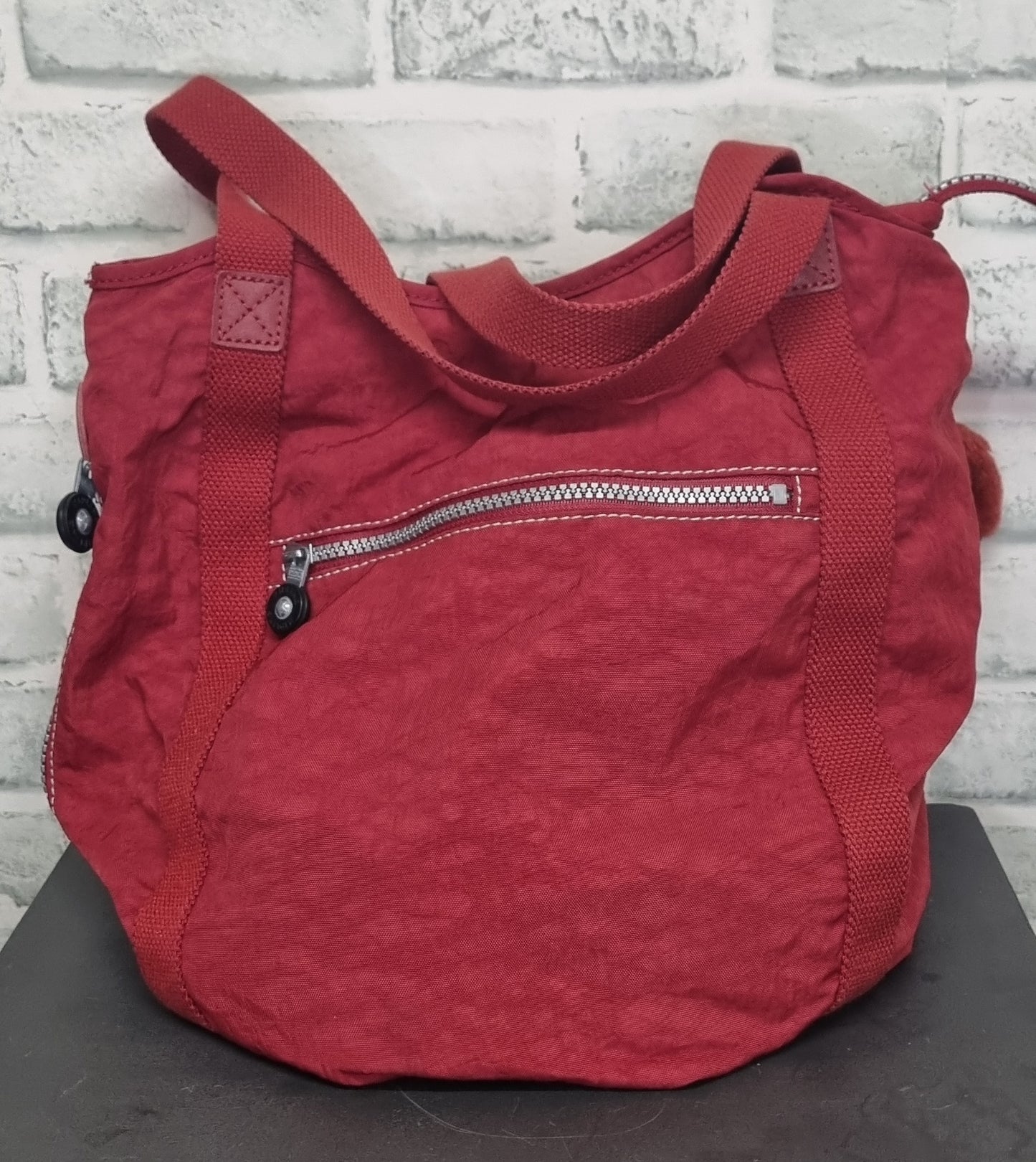 Kipling Red Shoulder Bag Shia Monkey Bag