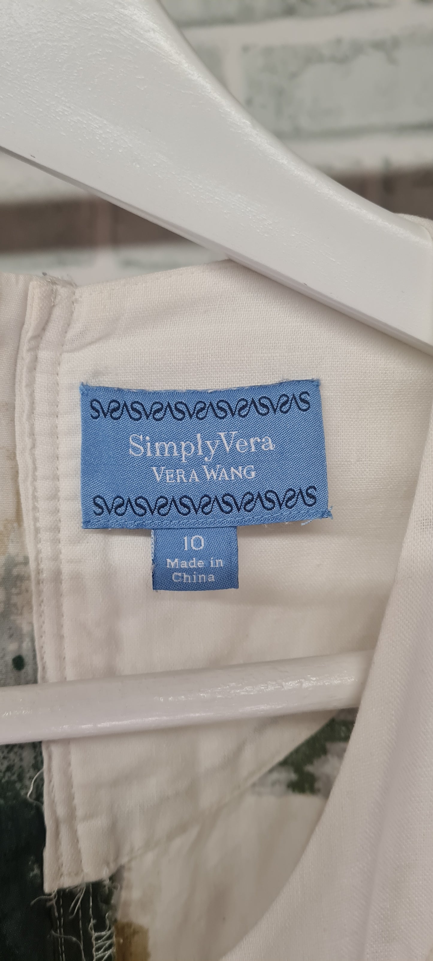 Simply Vera Vera Wang Gathering Detail Exposed Zip Mini Dress/Elongated Top Size 10