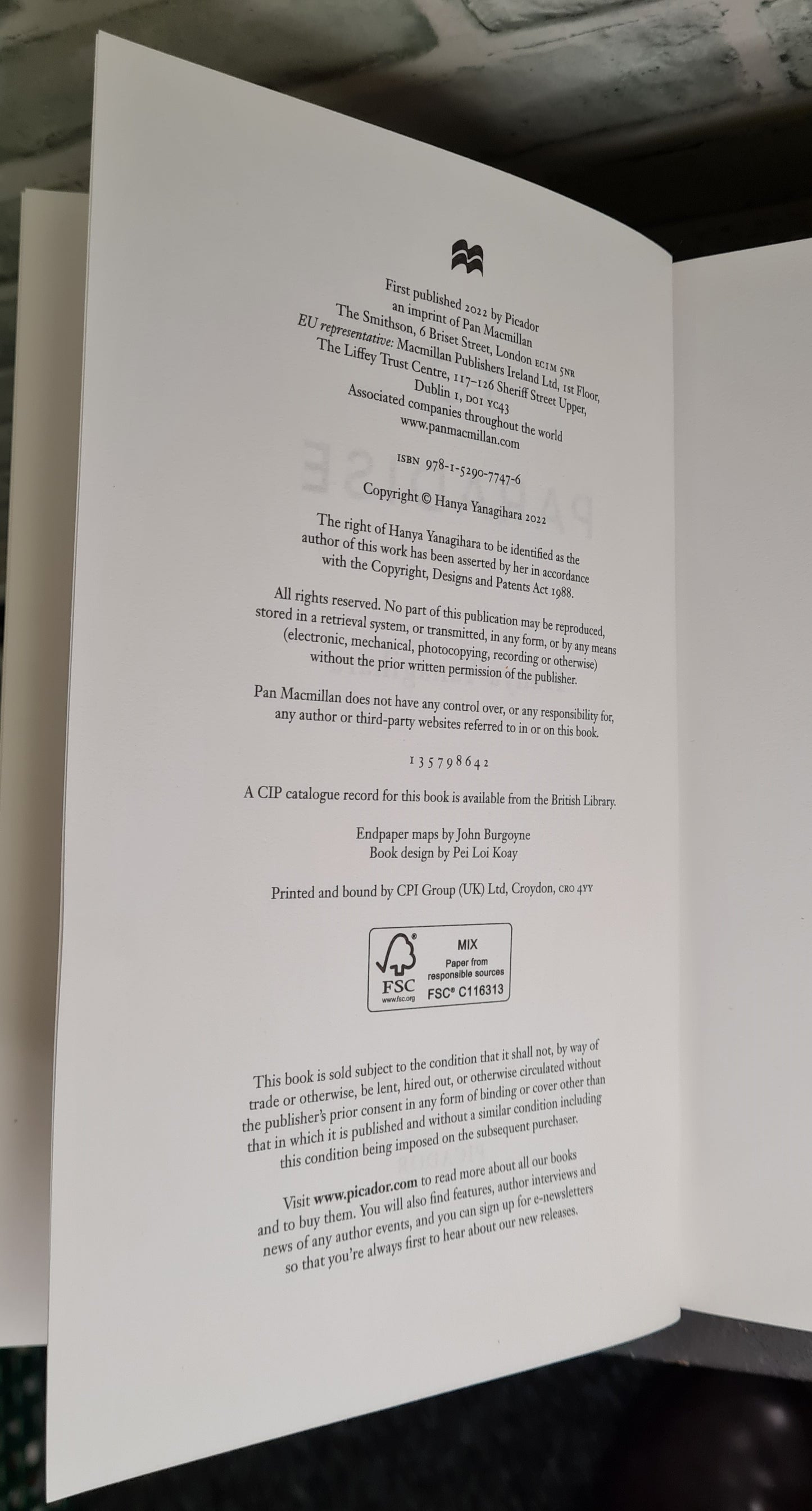 To Paradise by Haya Yanagihara Signed