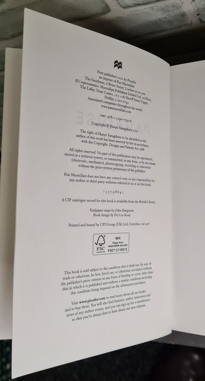 To Paradise by Haya Yanagihara Signed