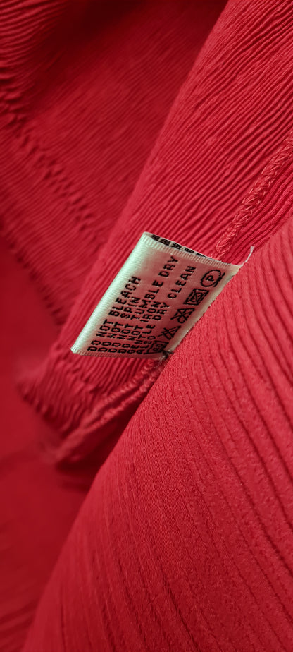 Patsy Seddon for Phase Eight Graduated Pleat Pink Midi Skirt