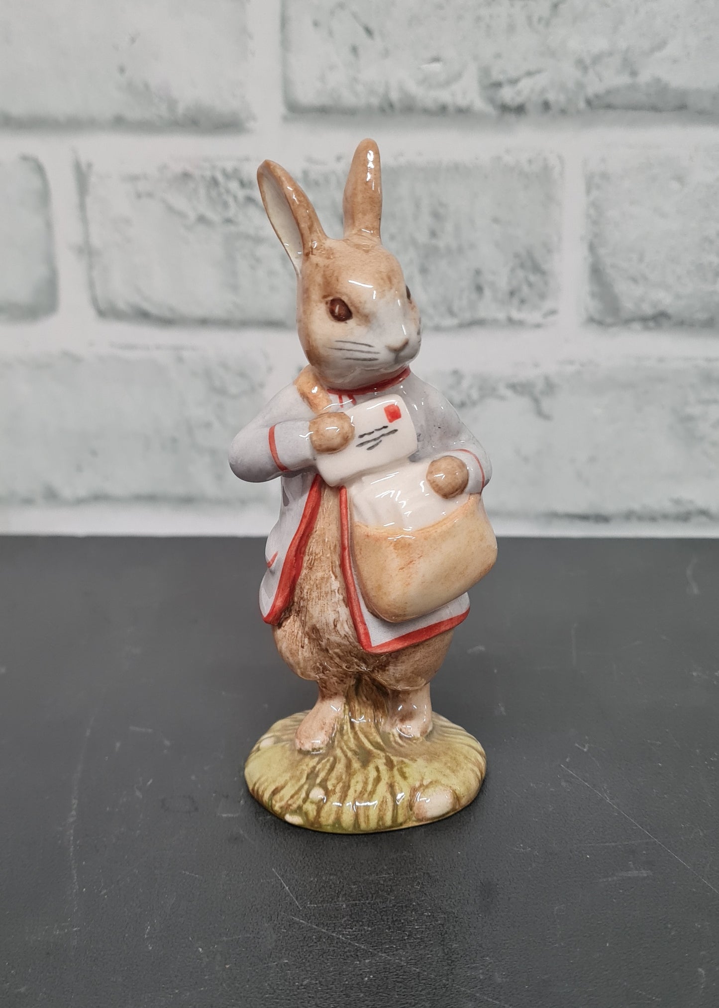 Royal Doulton Beswick Peter with Postbag Beatrix Potter 1996 Porcelain Figurine