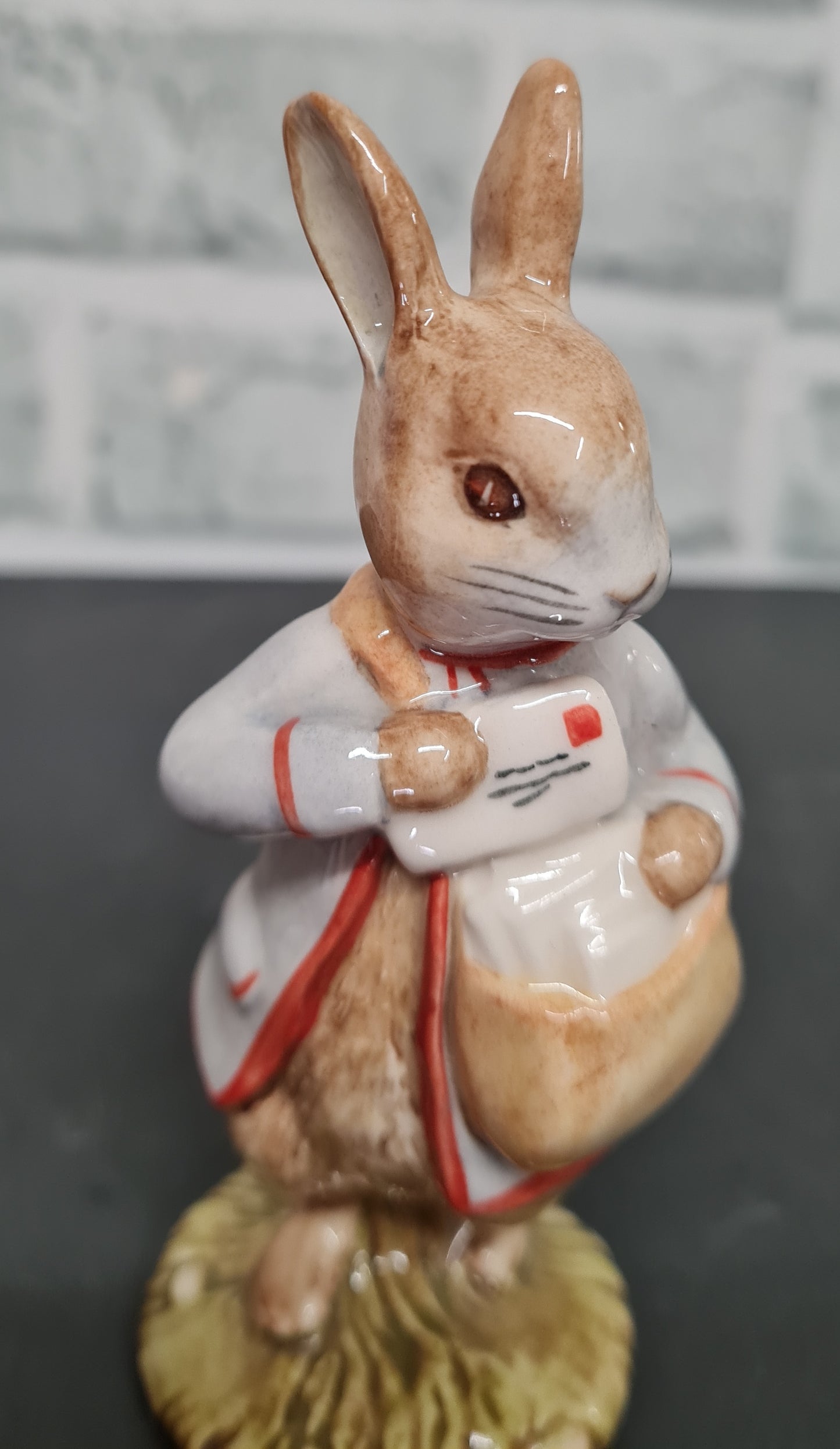 Royal Doulton Beswick Peter with Postbag Beatrix Potter 1996 Porcelain Figurine