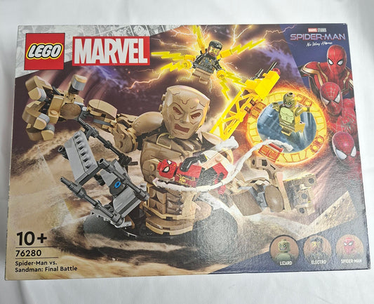 Lego Marvel Spiderman vs Sandman : Final Battle (76280) Brand new Sealed