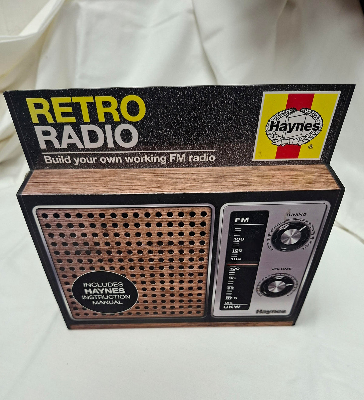 Haynes Retro Radio Build Your Own Working Radio FM Kit