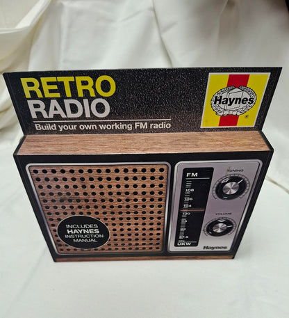 Haynes Retro Radio Build Your Own Working Radio FM Kit