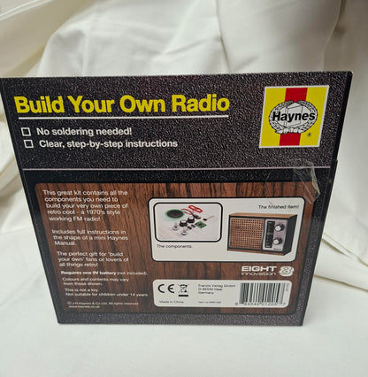 Haynes Retro Radio Build Your Own Working Radio FM Kit