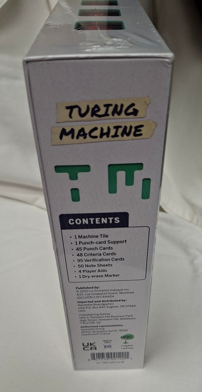 Turing Machine Board Game by Fabien Gridel, Yoann Levet , published by Scorpion