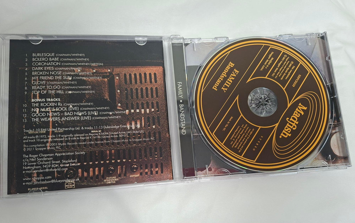 Family-Bandstand CD 2011