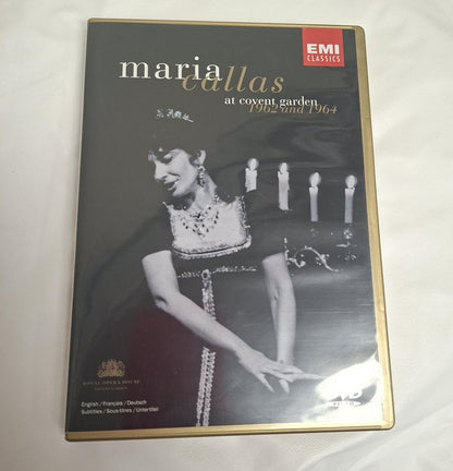 Maria Callas at Covent Garden 1962 and 1964 DVD