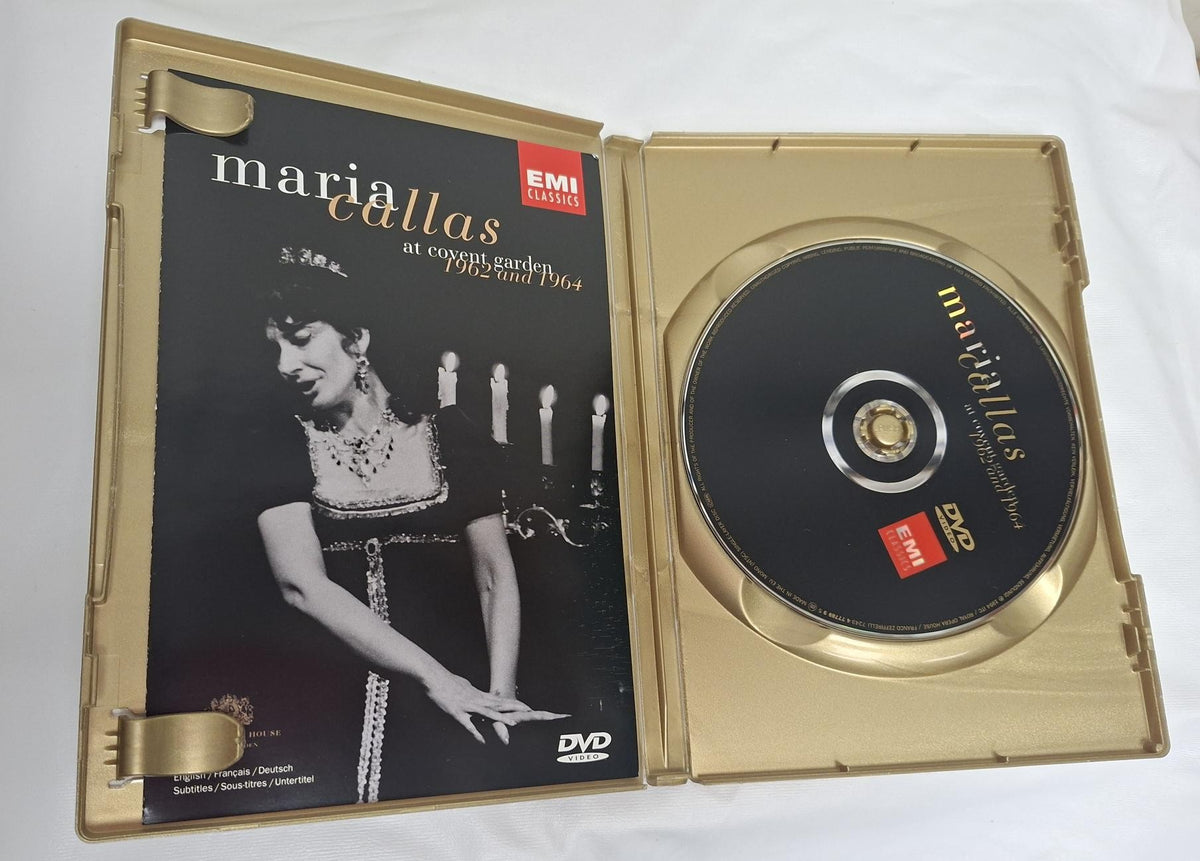 Maria Callas at Covent Garden 1962 and 1964 DVD