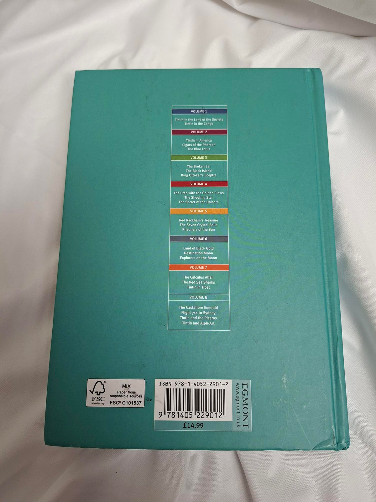 The adventures of Tin Tin Volume 8 by Herge