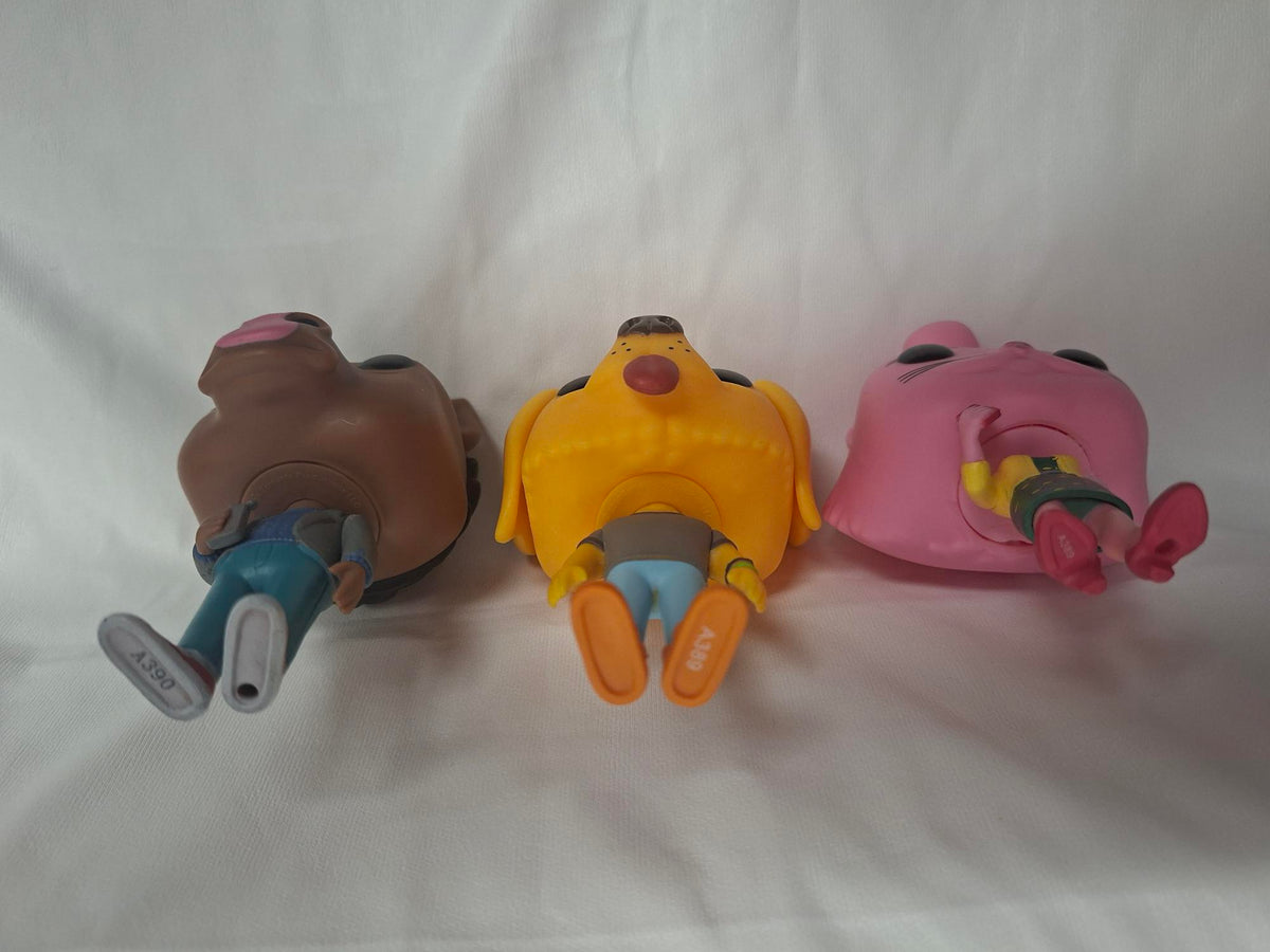 Funko Pop BoJack Horseman, Princess Carolyn and Mr Peanut Butter loose OOB figures